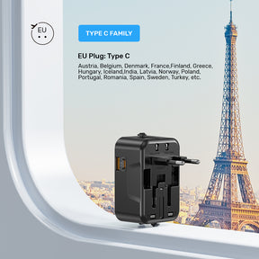 20W 全球通用旅行充電器