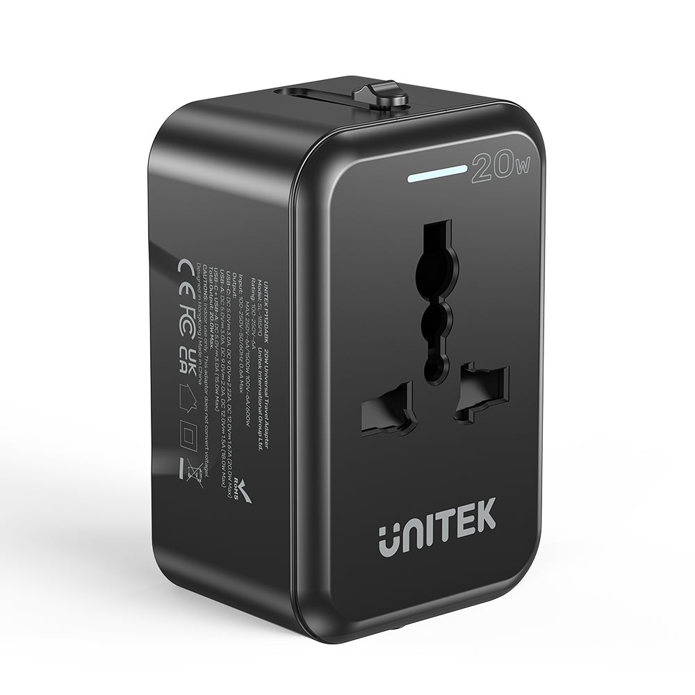 20W 全球通用旅行充電器