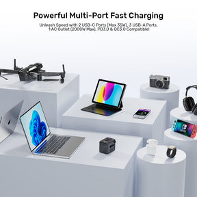 35W 全球通用旅行充電器