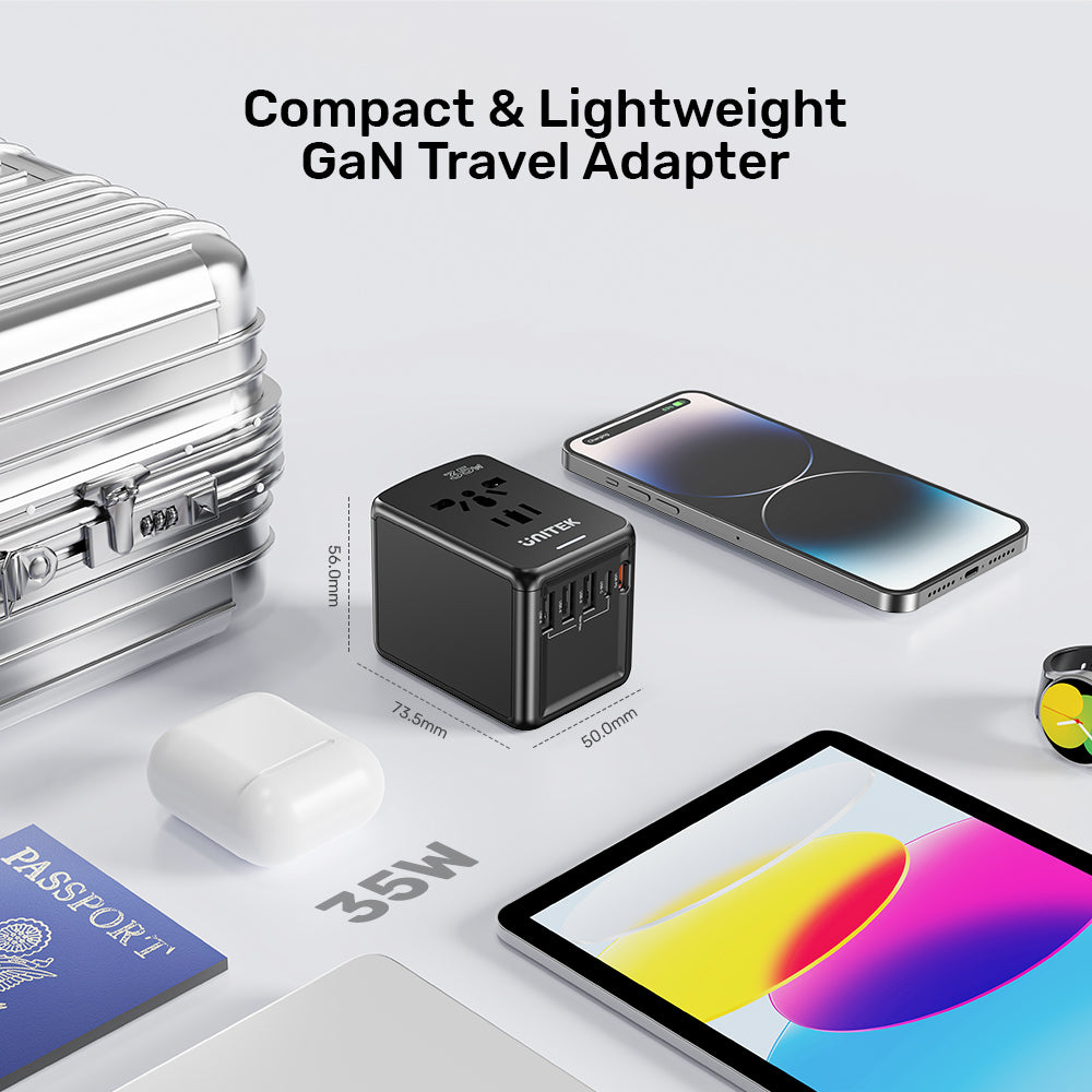 35W 全球通用旅行充電器