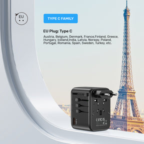 GaN 65W Universal Travel Adapter