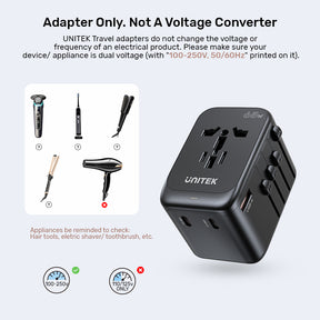 GaN 65W Universal Travel Adapter