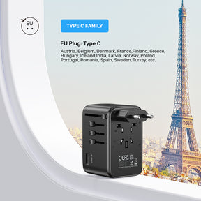 GaN 100W 全球通用充電器