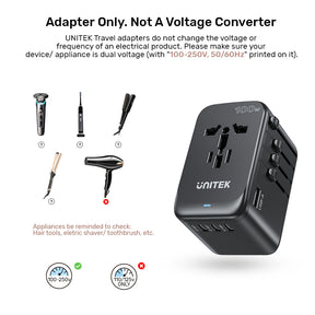 GaN 100W 全球通用充電器