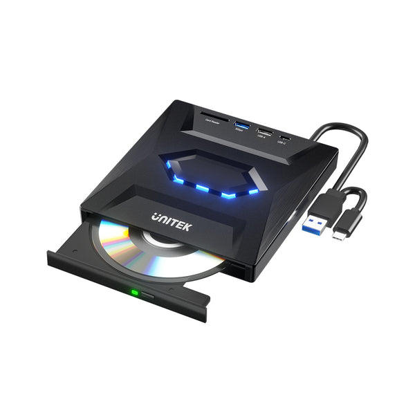 5合1 USB 外置 DVD 光碟機 | UNITEK