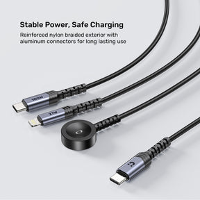 3-in-1 PD 100W Fast Charging Cable