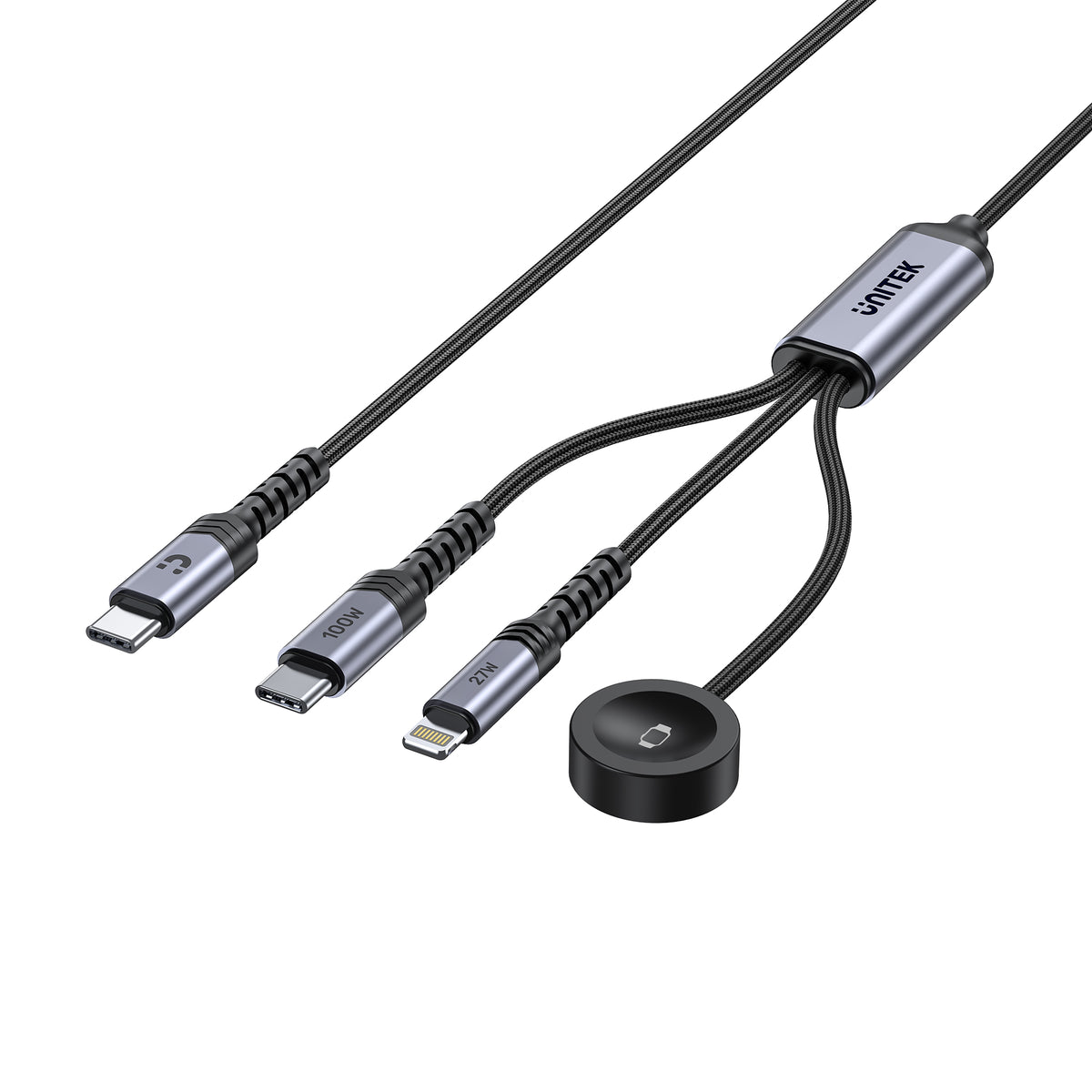 3 合 1 PD 100W 快速充電線