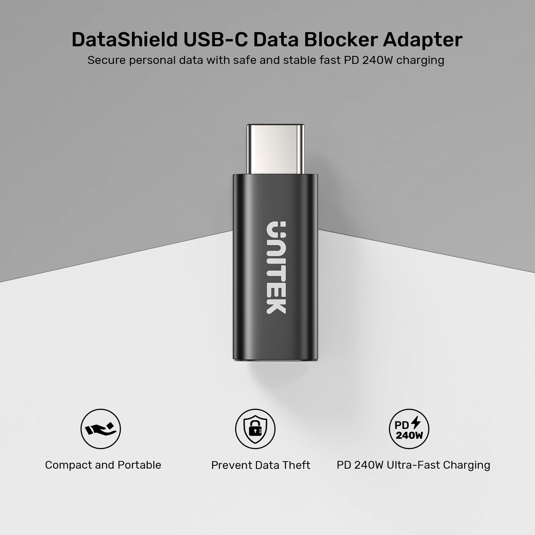 USB-C 快充數據阻斷器