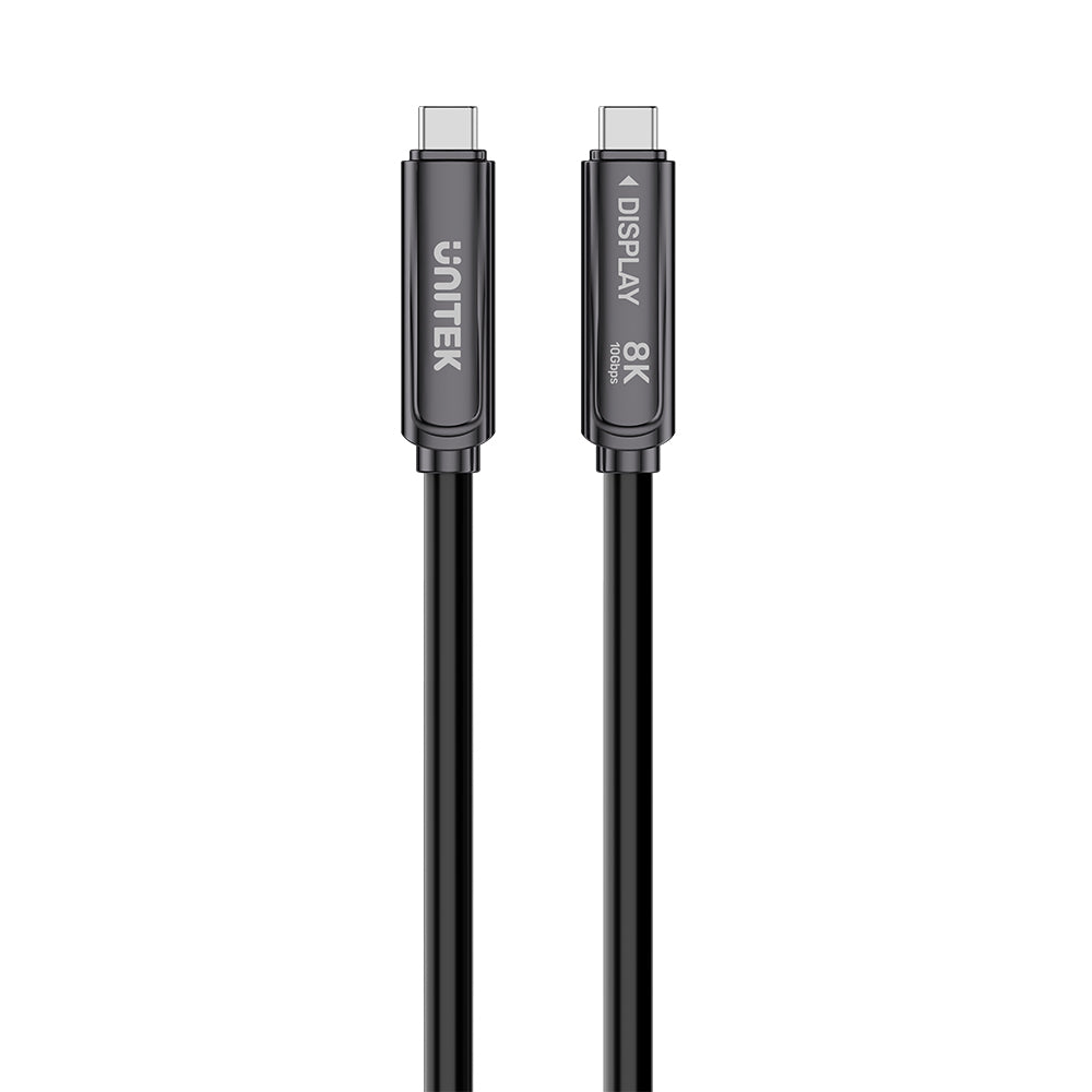 8K 光纖全功能 USB-C 傳輸線