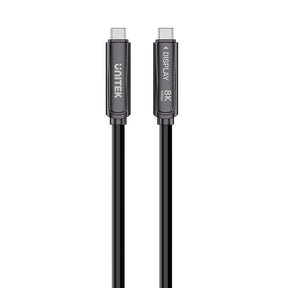 8K 光纖全功能 USB-C 傳輸線