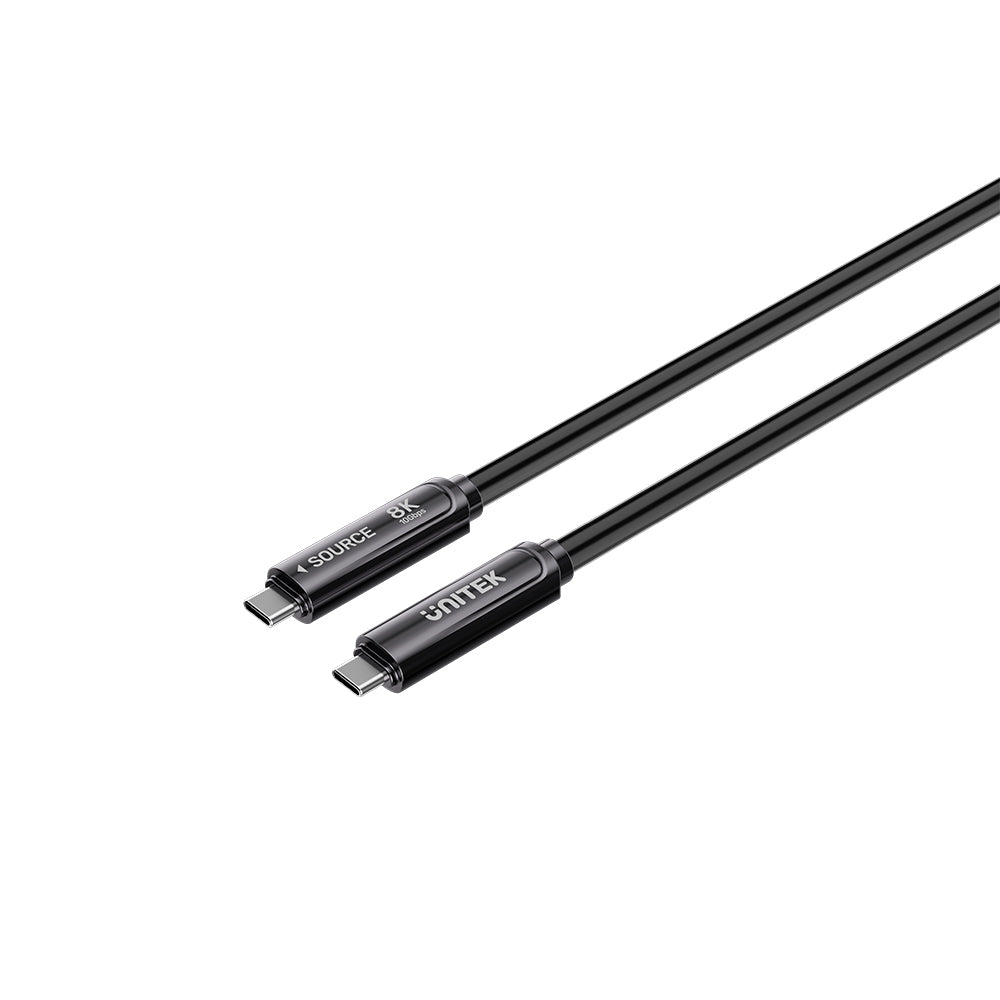 8K 光纖全功能 USB-C 傳輸線