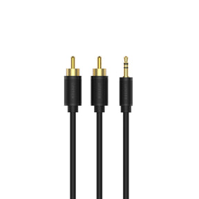 DC 3.5mm to 2RCA 音訊傳輸線