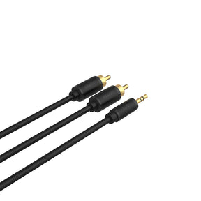 DC 3.5mm to 2RCA 音訊傳輸線