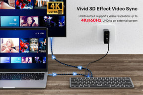 9-in-1 USB-C Keyboard Hub