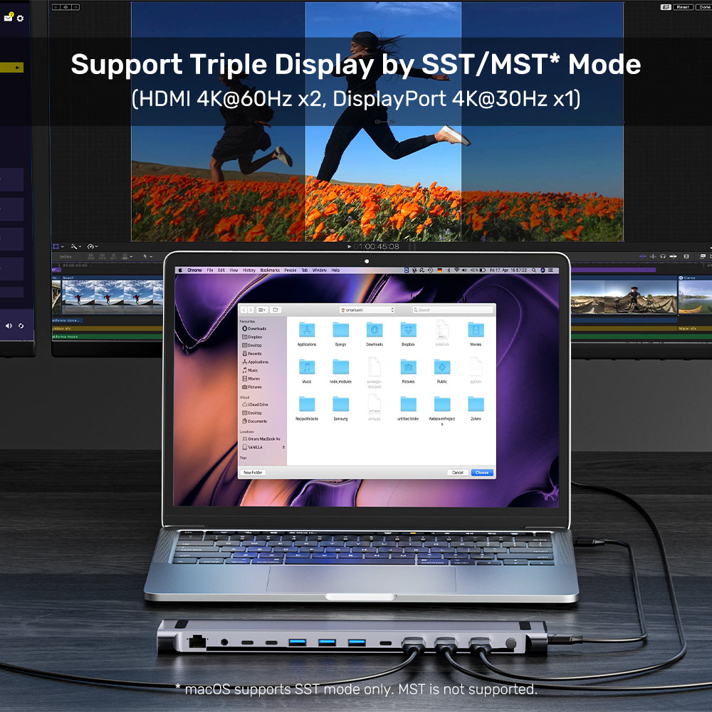 uHUB15+ USB-C 三螢幕 4K KVM 擴展塢