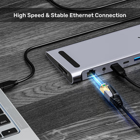 uHUB15+ USB-C 三螢幕 4K KVM 擴展塢
