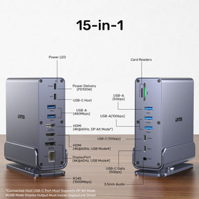Universal DisplayLink Triple 4K Docking Station