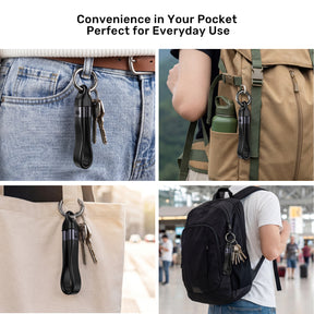 全功能 USB4 鑰匙扣型充電線 (240W快速充電)