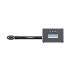 uHUB S7+ 7合1 USB-C 集線器 連三個 USB-C 10Gbps 口和 4 個 USB-A 5Gbps 口