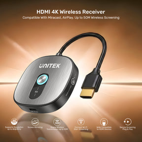 HDMI 4K 無線投影轉接器