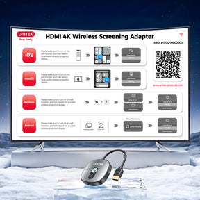 HDMI 4K 無線投影轉接器