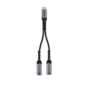 USB-C to USB-C Audio and PD Charging Adapter