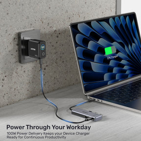Omni H6+ 6-in-1 USB-C Hub with PD 100W