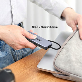 Omni H6+ 6-in-1 USB-C Hub with PD 100W