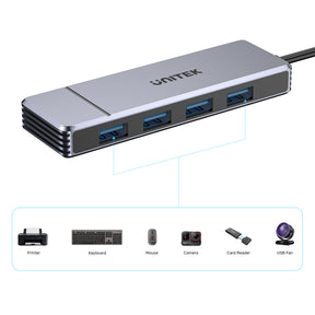 Omni Q4 4-in-1 USB Hub