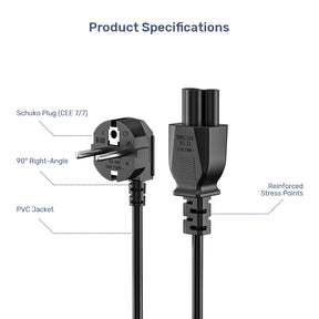 Straight Power Cord