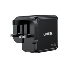 Rexo 140W 4 端口智能顯示 GaN 充電器