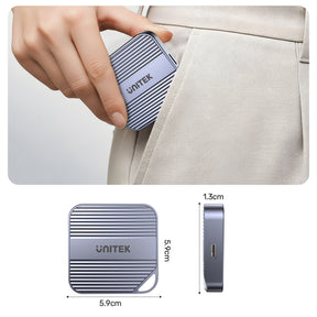 Magnetic SD/ Micro SD Card Reader with PD100W
