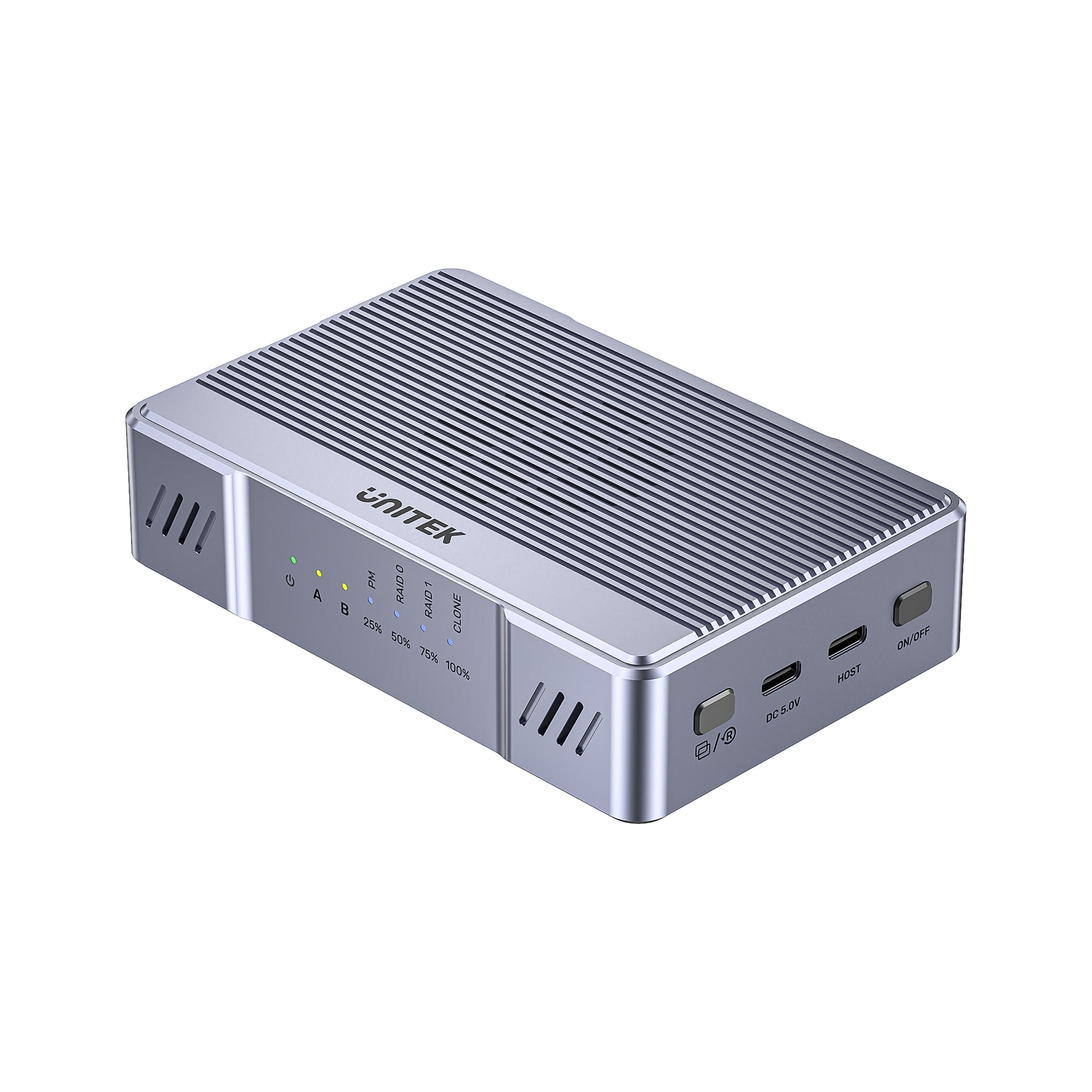 SolidForce 20Gbps 雙槽 RAID M.2 SSD 硬碟盒