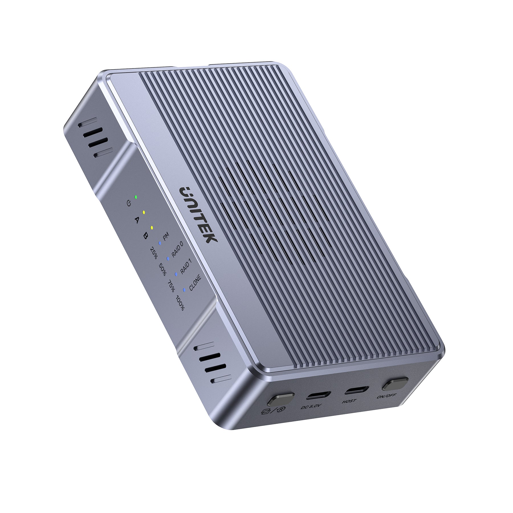 SolidForce 20Gbps 雙槽 RAID M.2 SSD 硬碟盒