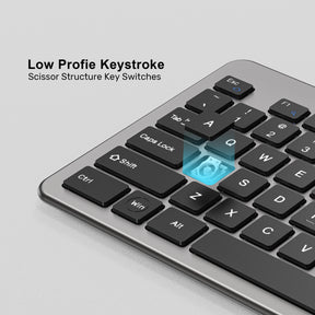 SlimDuo 2.4GHz 無線鍵盤和無線滑鼠組合