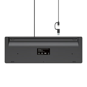 SlimTap Ultra Light Wired Keyboard with 99 keys