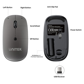 SlimTrack 2.4GHz 無線光學滑鼠