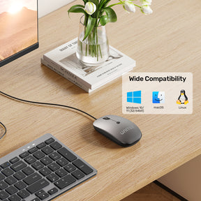 SlimTrack 有線光學滑鼠