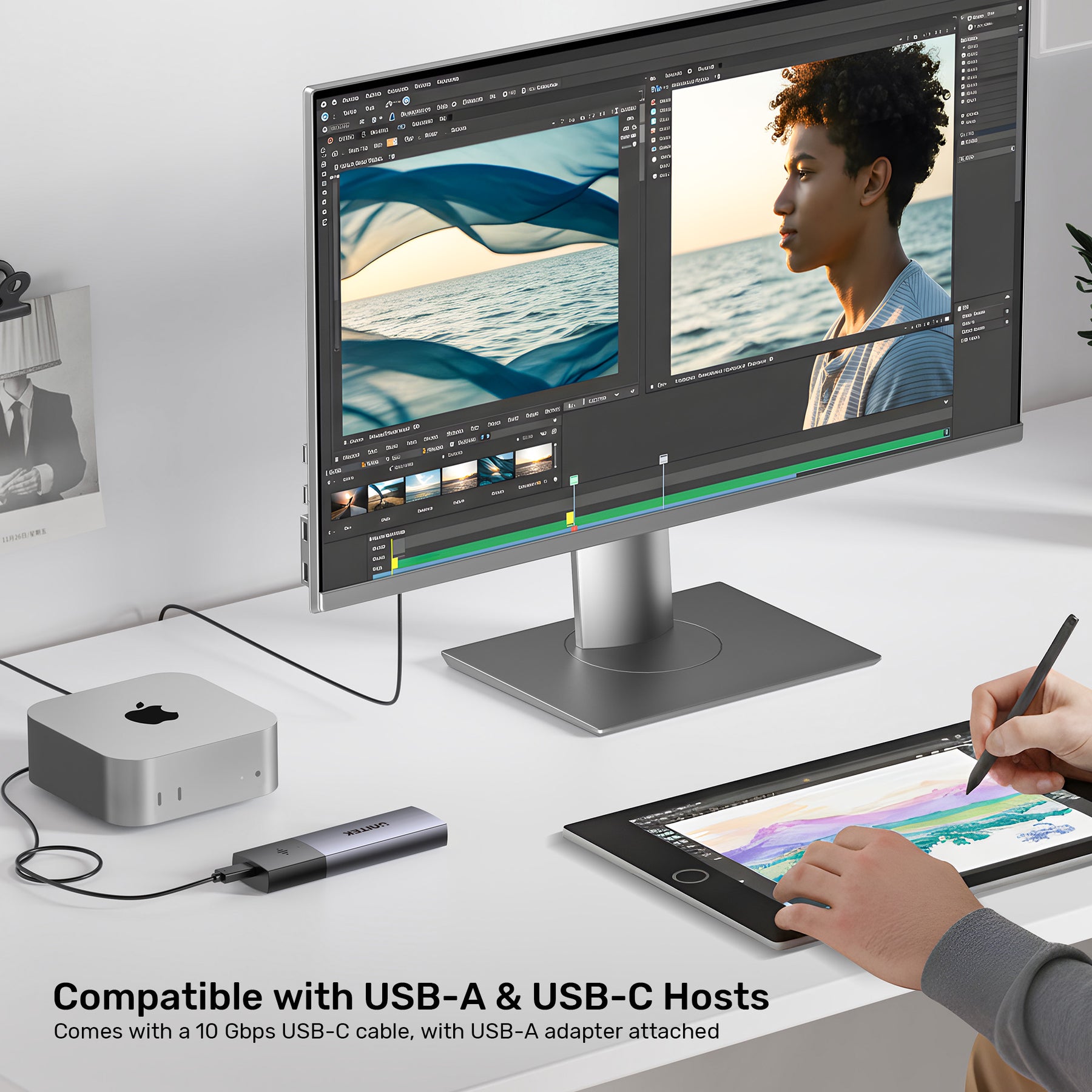 SolidForce Smart Anti-Loss M.2 SSD Enclosure