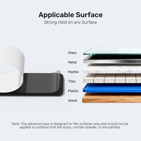 SnapHold Magnetic Cable Clips with Base