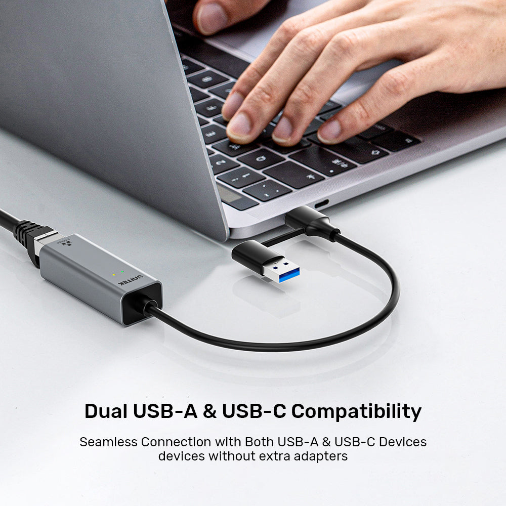 USB to 2.5Gbps 乙太網轉接器