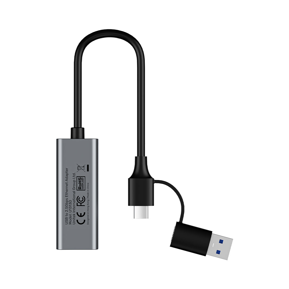 USB to 2.5Gbps 乙太網轉接器