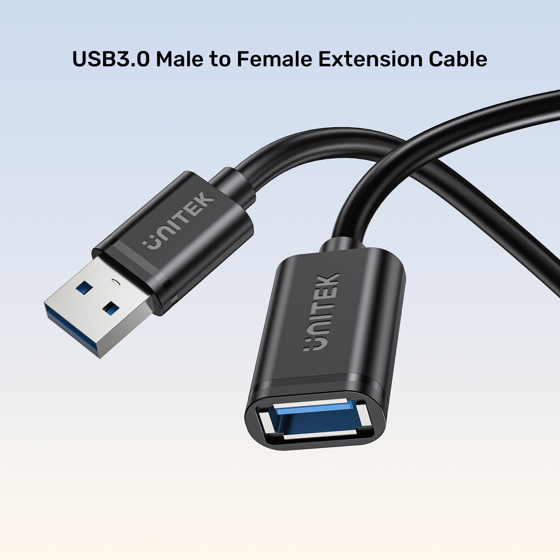 USB 3.0 公頭 to 母頭延長線