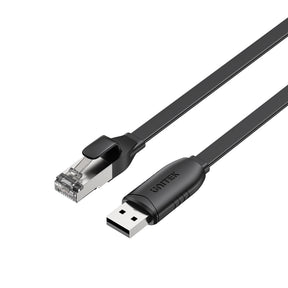 USB 2.0 to RJ45 Console Rollover Flat Cable