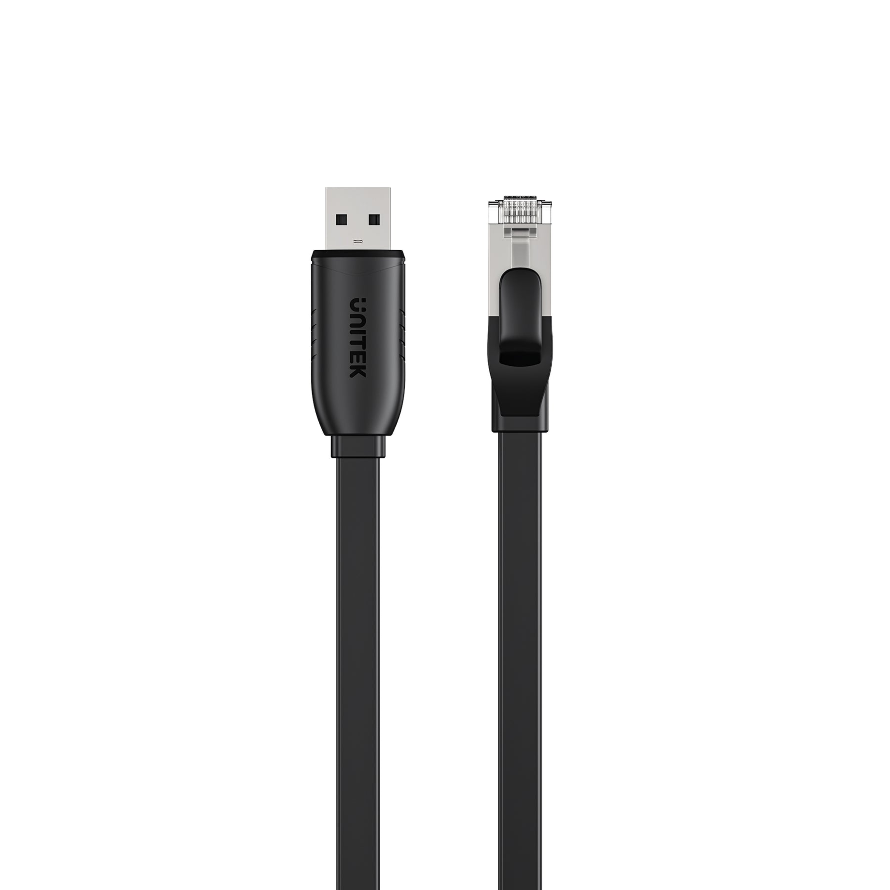 USB 2.0 to RJ45 Console Rollover Flat Cable