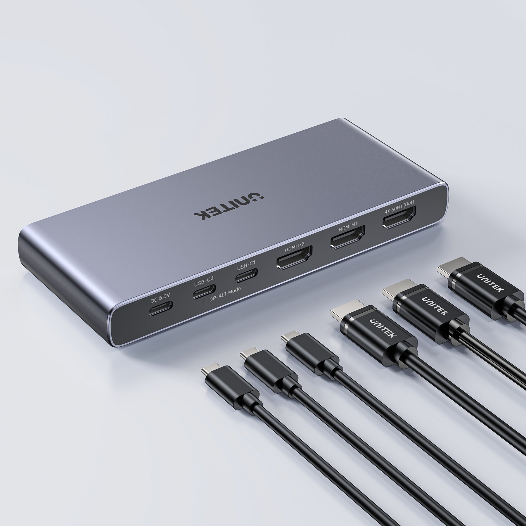 4K HDMI/ USB-C Switch 4 In 1 Out