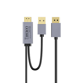 HDMI 轉 DisplayPort 4K 影音轉換線 (1.8M)