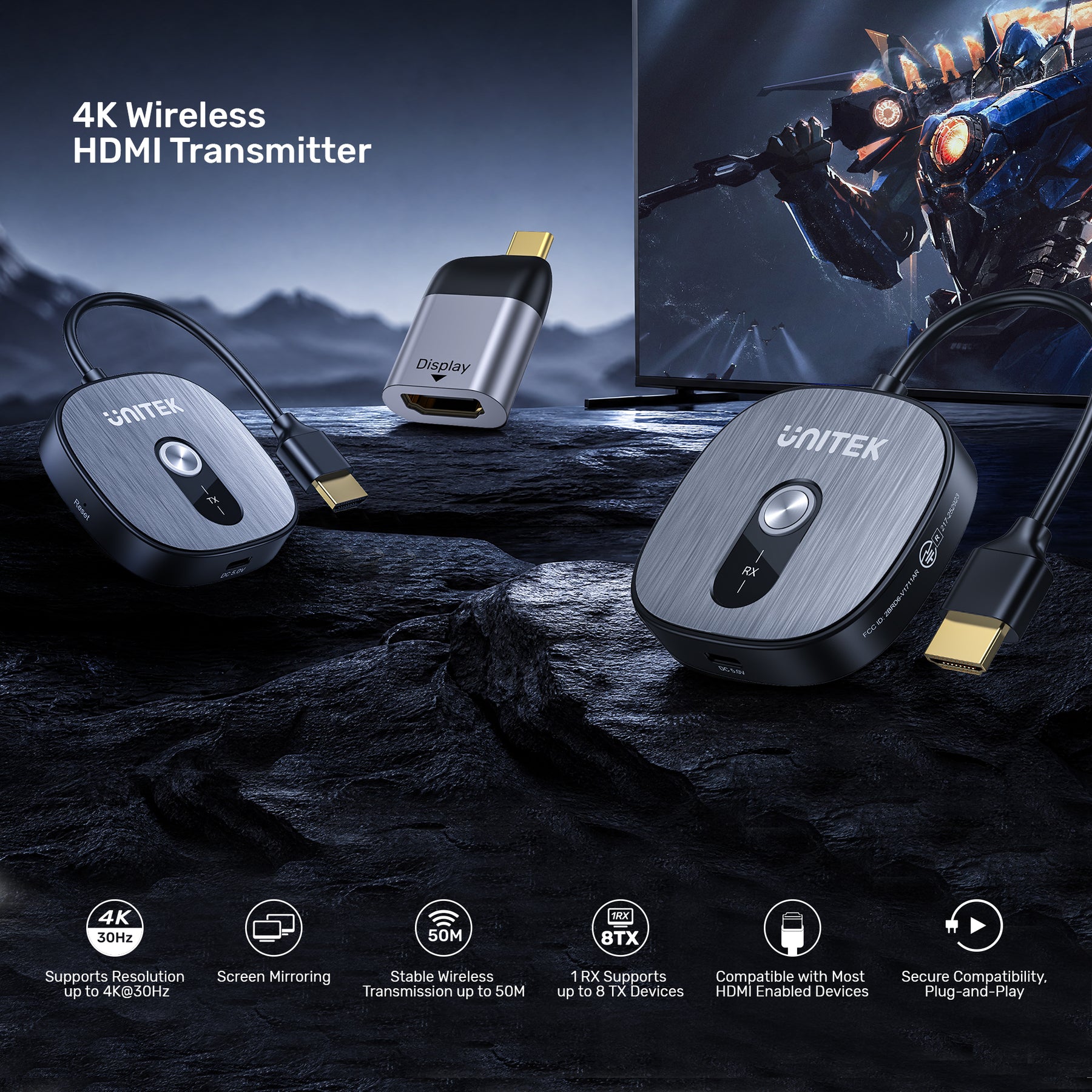 4K Wireless HDMI Transmitter