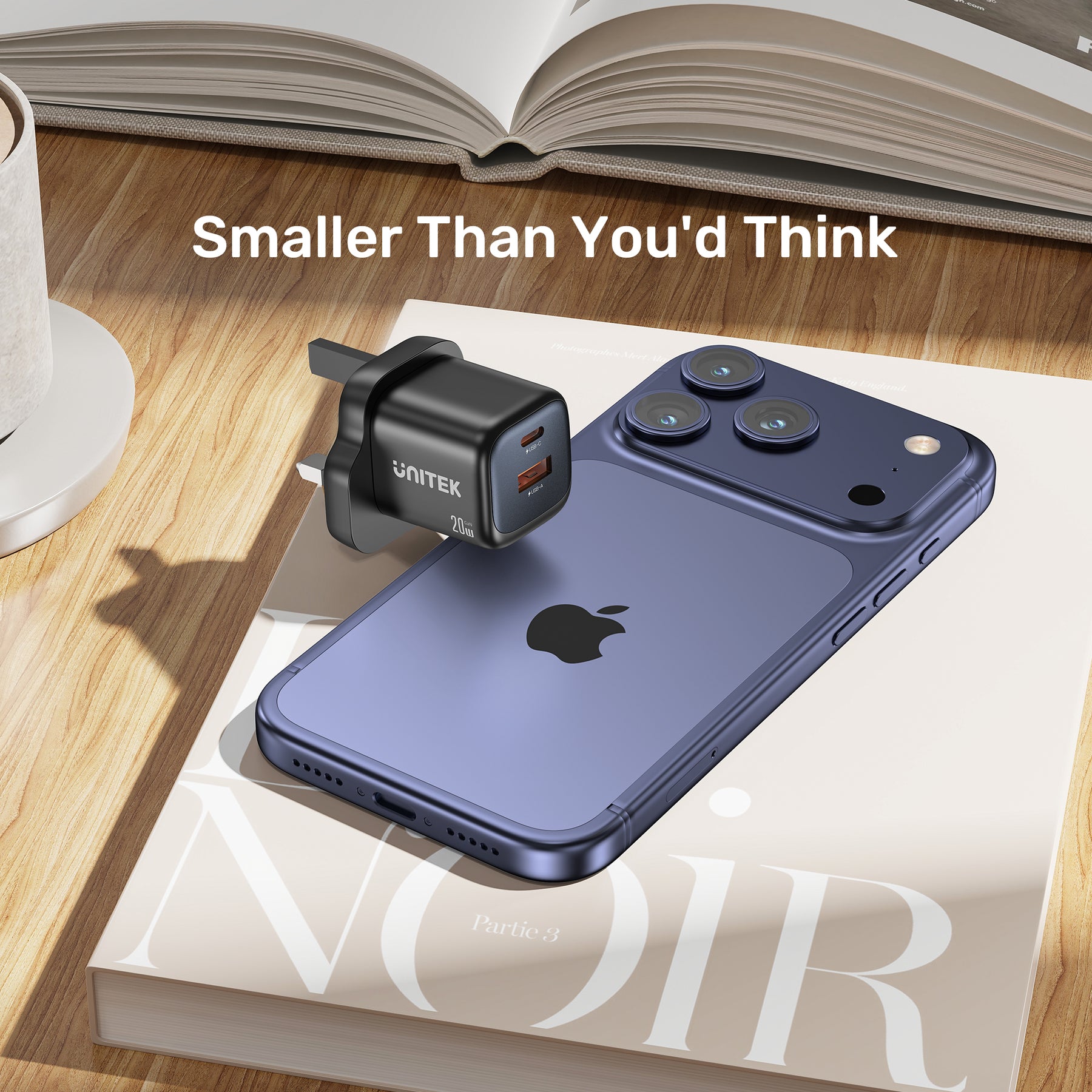 Zeno 20W 雙埠 GaN 牆壁充電器 （USB-A & USB-C）