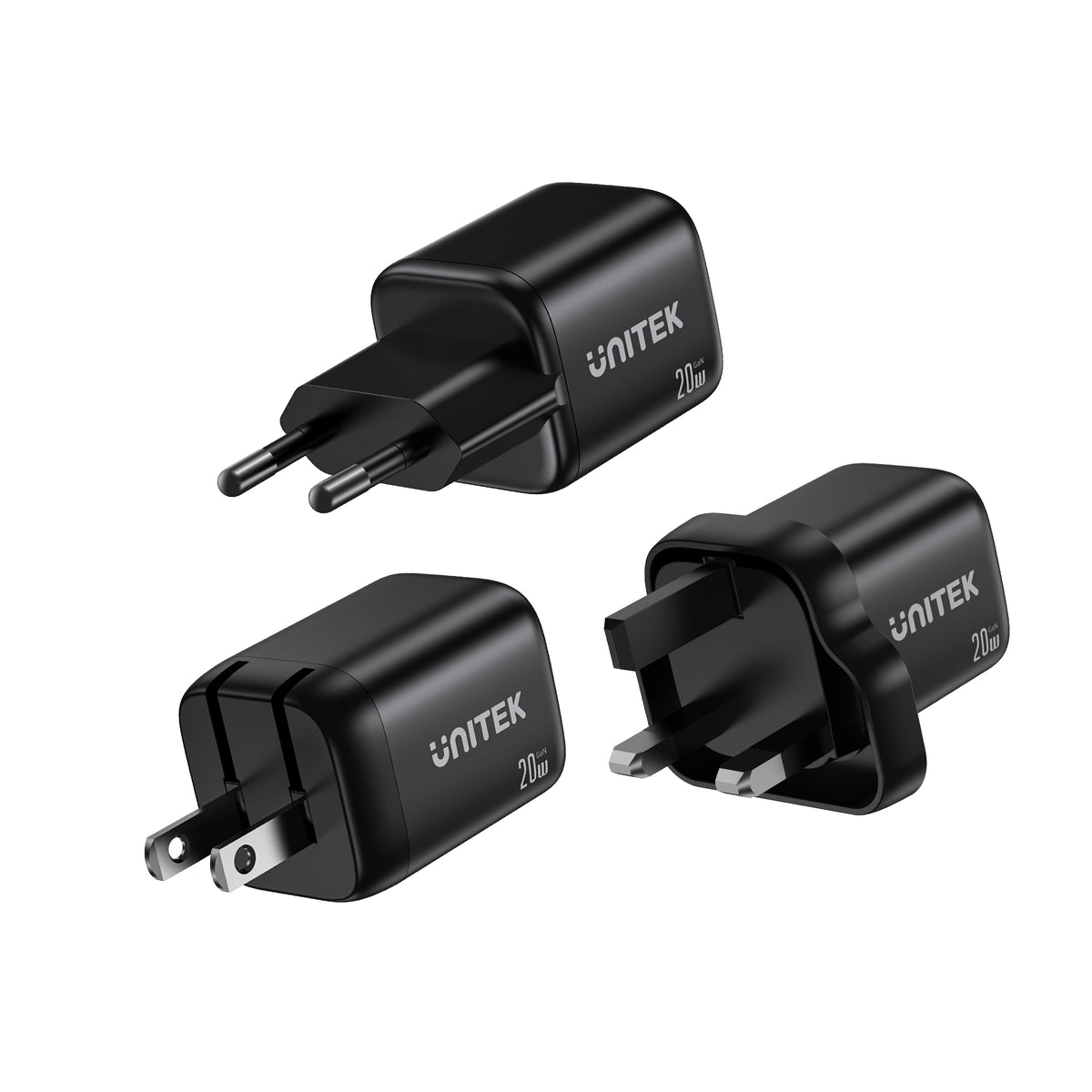 Zeno 20W 雙埠 GaN 牆壁充電器 （USB-A & USB-C）